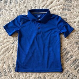 Blue Kids Polo Shirt XS